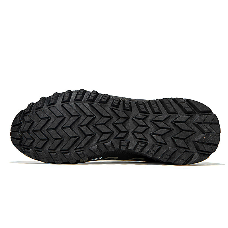 Men's Mesh Hiking Shoes - Lace-Up, Waterproof, Wide Toe Box with Arch Support