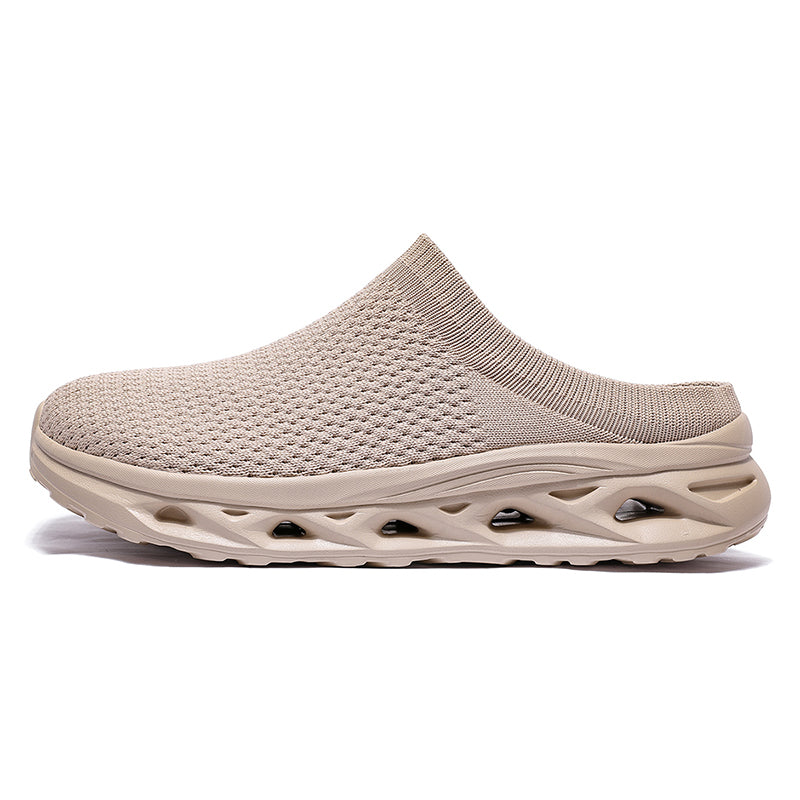 Men's Mesh Sandals - Slip-On, Maximum Ventilation, Wide Toe Box with Arch Support