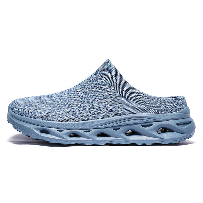 Men's Mesh Sandals - Slip-On, Maximum Ventilation, Wide Toe Box with Arch Support