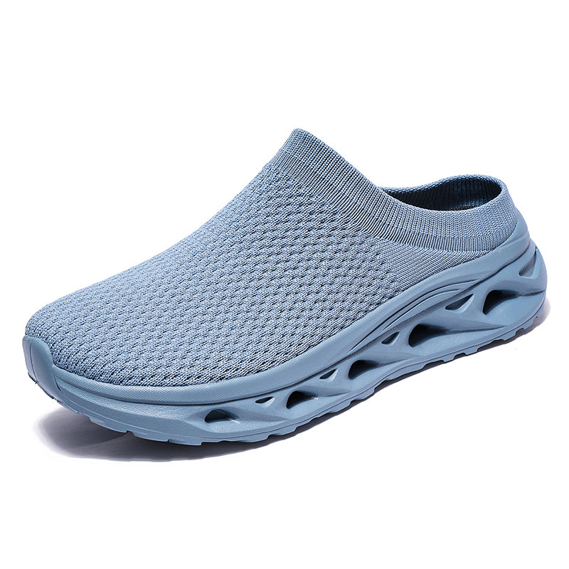 Men's Mesh Sandals - Slip-On, Maximum Ventilation, Wide Toe Box with Arch Support