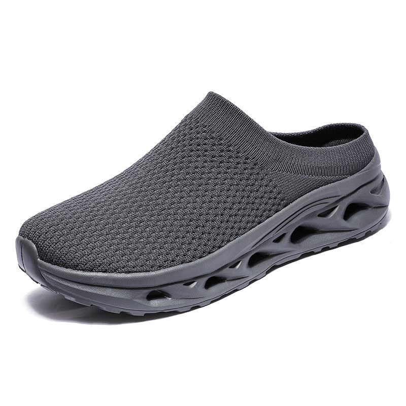 Men's Mesh Sandals - Slip-On, Maximum Ventilation, Wide Toe Box with Arch Support