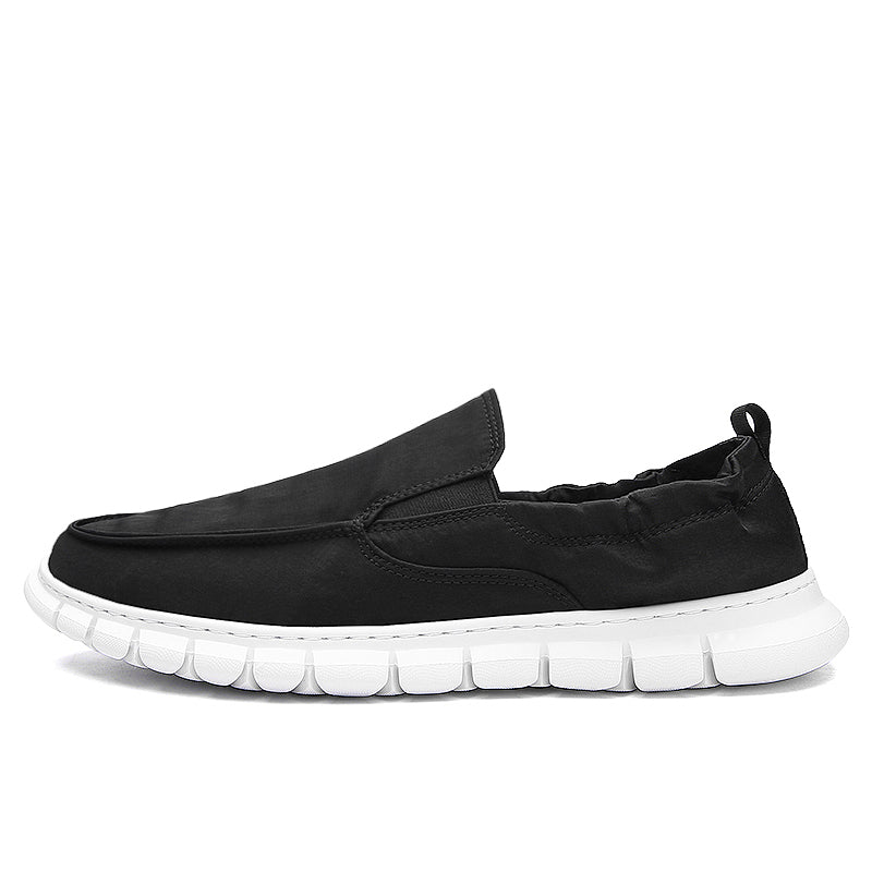 Men's Leather Slip-On | Slip On Without Bending | Leather Looks, Cloud Comfort