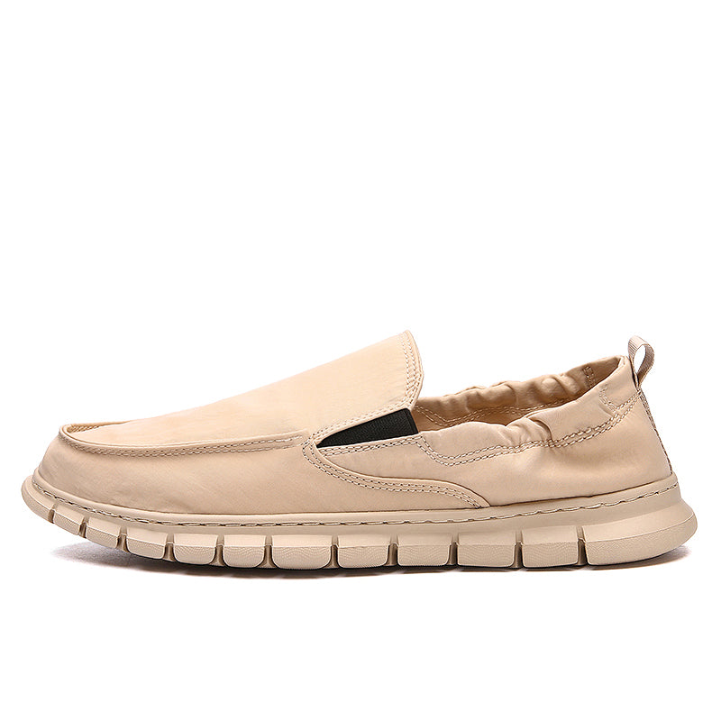 Men's Leather Slip-On | Slip On Without Bending | Leather Looks, Cloud Comfort
