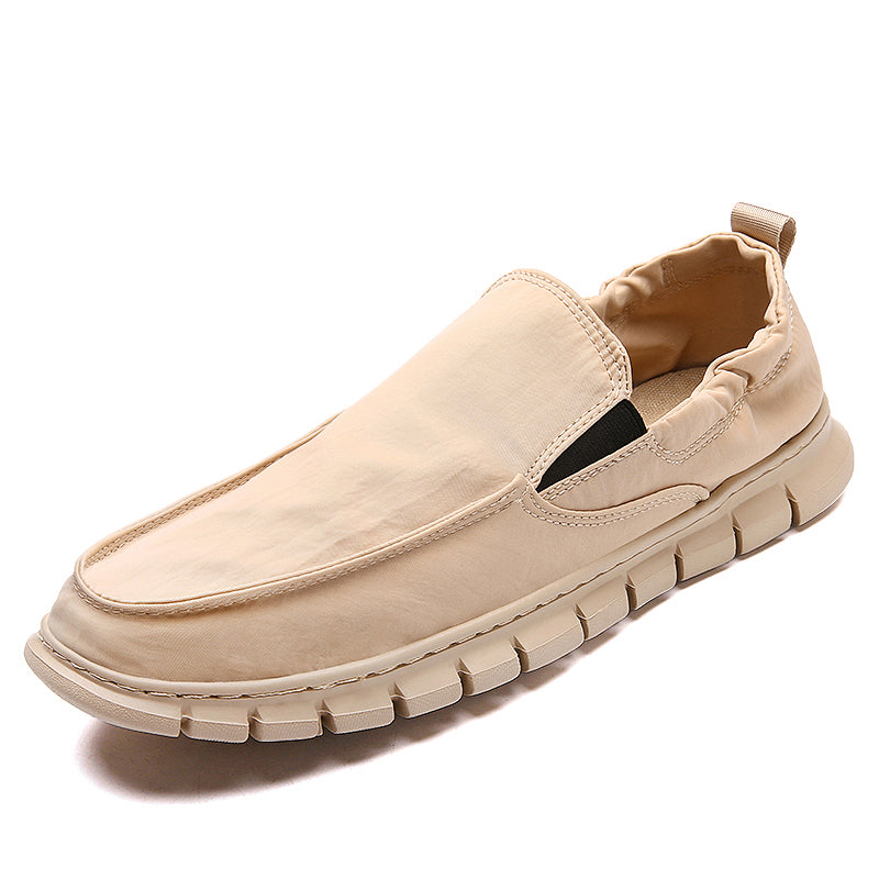 Men's Leather Slip-On | Slip On Without Bending | Leather Looks, Cloud Comfort