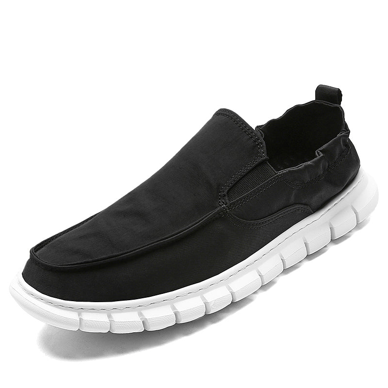 Men's Leather Slip-On | Slip On Without Bending | Leather Looks, Cloud Comfort