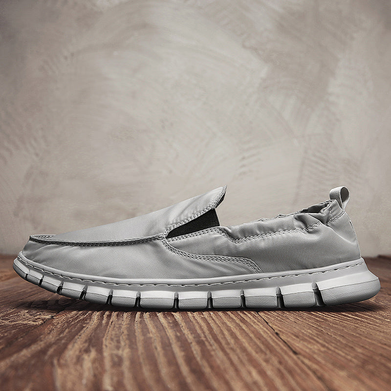 Men's Leather Slip-On | Slip On Without Bending | Leather Looks, Cloud Comfort