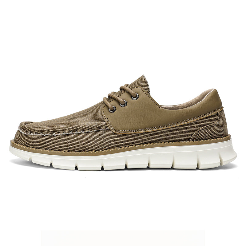 Men's Mesh Walking Shoes - Lace-Up, Maximum Support, Wide Toe Box with Arch Support