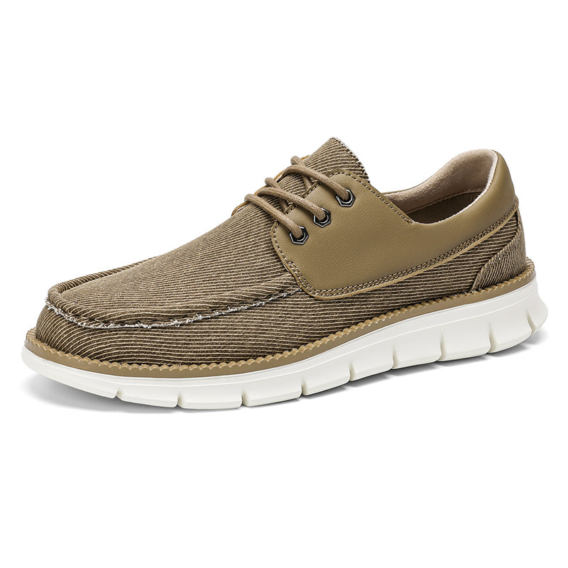 Men's Mesh Walking Shoes - Lace-Up, Maximum Support, Wide Toe Box with Arch Support