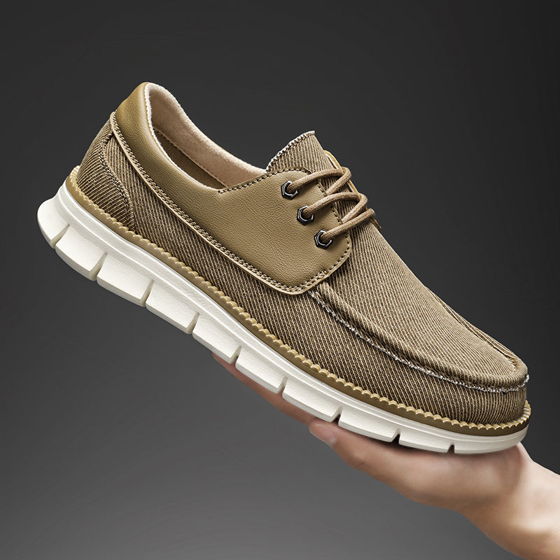 Men's Mesh Walking Shoes - Lace-Up, Maximum Support, Wide Toe Box with Arch Support