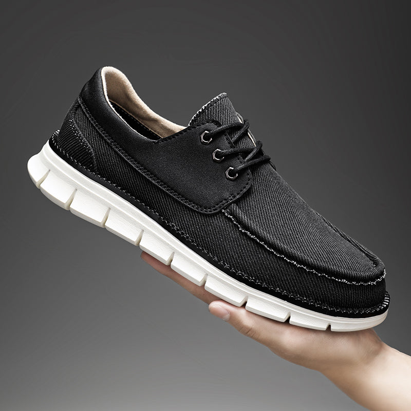 Men's Mesh Walking Shoes - Lace-Up, Maximum Support, Wide Toe Box with Arch Support