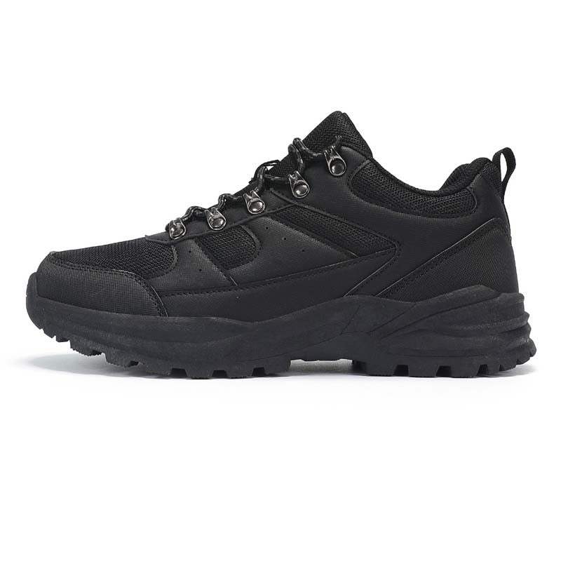 Men's Mesh Hiking Shoes - Lace-Up, Enhanced Support, Wide Toe Box with Arch Support