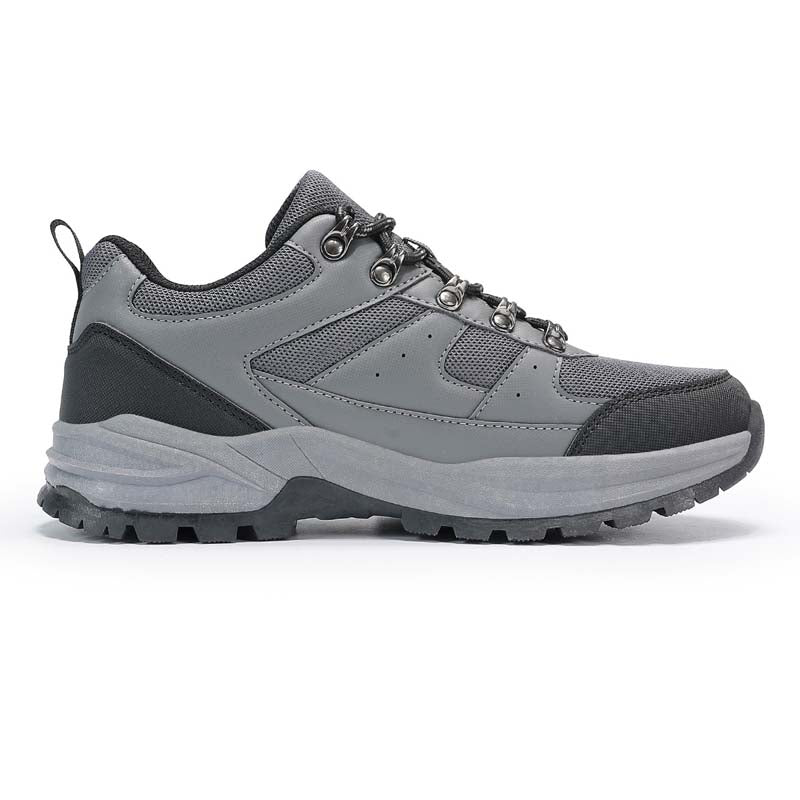Men's Mesh Hiking Shoes - Lace-Up, Enhanced Support, Wide Toe Box with Arch Support