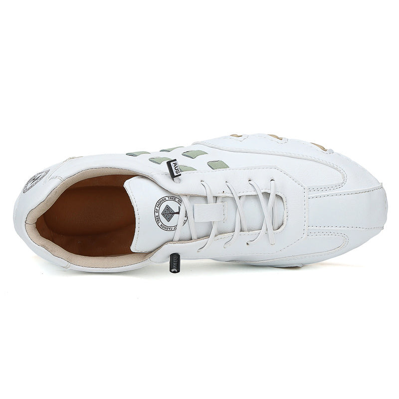 Men's  Low Top Suede Casual Boots - Lace-Up, Waterproof, Wide Toe Box with Arch Support