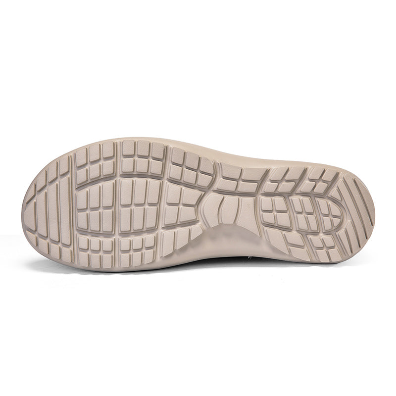 (⏰ Last Day 70% OFF 🔥)Men's Classic Leather Mesh Hiking Shoes - Slip-On, Breathable, Slip-Resistant, Wide Toe Box with Arch Support