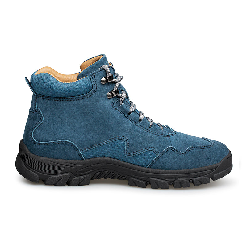 Men's Suede Work Boots - Lace-Up, Waterproof, Wide Toe Box with Arch Support