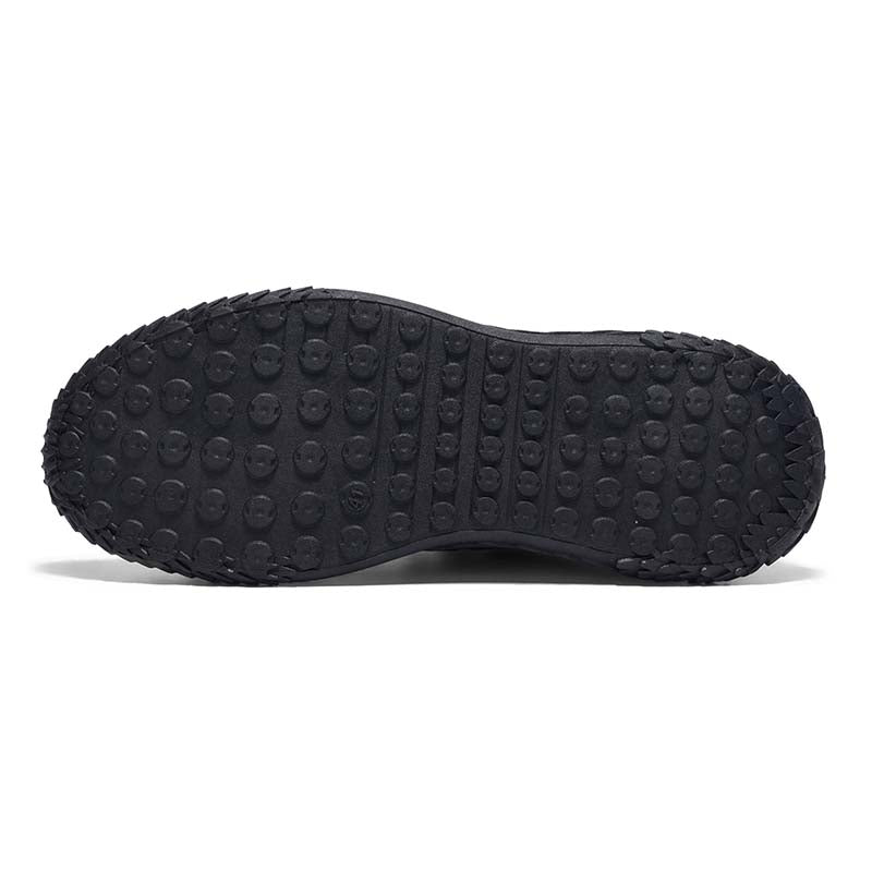 Men's Mixed Suede Casual Boots - Lace-Up, Waterproof, Wide Toe Box with Arch Support