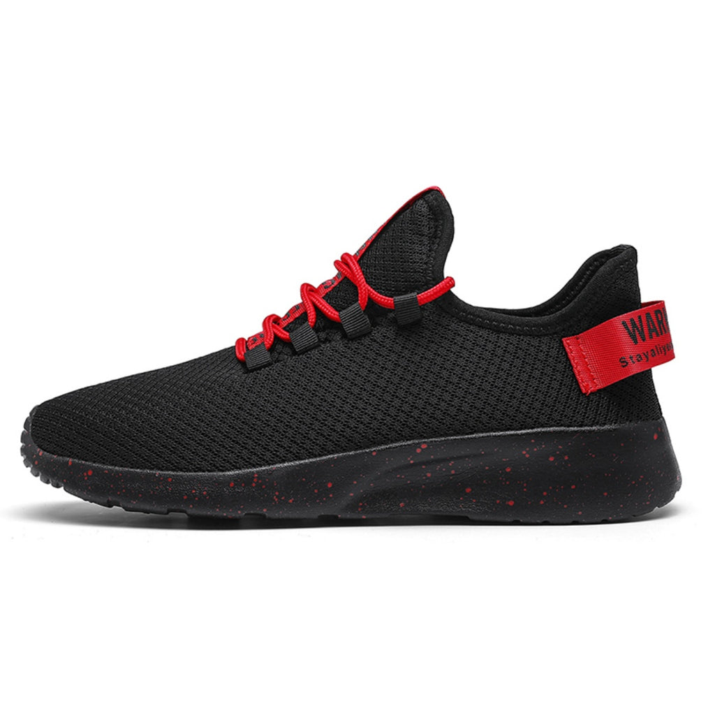 Men’s 4E Wide Mesh Walking Shoes for Tired Feet | Secure Lace-Up, Arch Support & Breathability for Long Walks