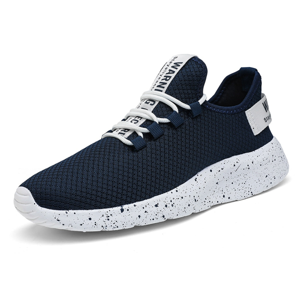 Men’s 4E Wide Mesh Walking Shoes for Tired Feet | Secure Lace-Up, Arch Support & Breathability for Long Walks