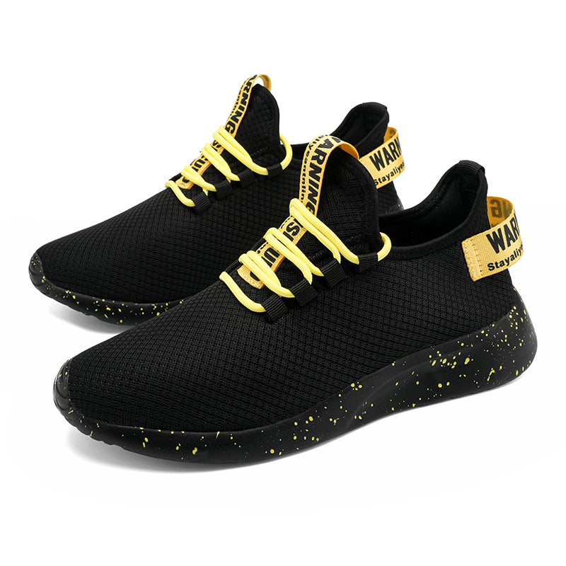 Men’s 4E Wide Mesh Walking Shoes for Tired Feet | Secure Lace-Up, Arch Support & Breathability for Long Walks
