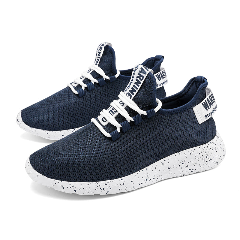 Men’s 4E Wide Mesh Walking Shoes for Tired Feet | Secure Lace-Up, Arch Support & Breathability for Long Walks