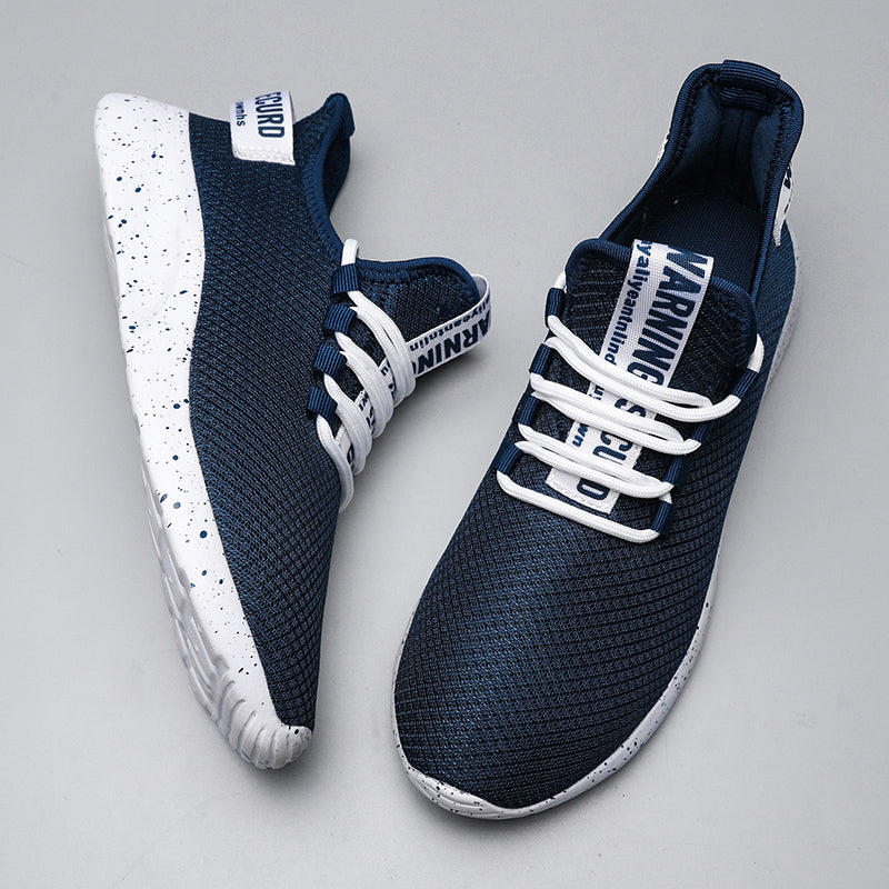 Men’s 4E Wide Mesh Walking Shoes for Tired Feet | Secure Lace-Up, Arch Support & Breathability for Long Walks