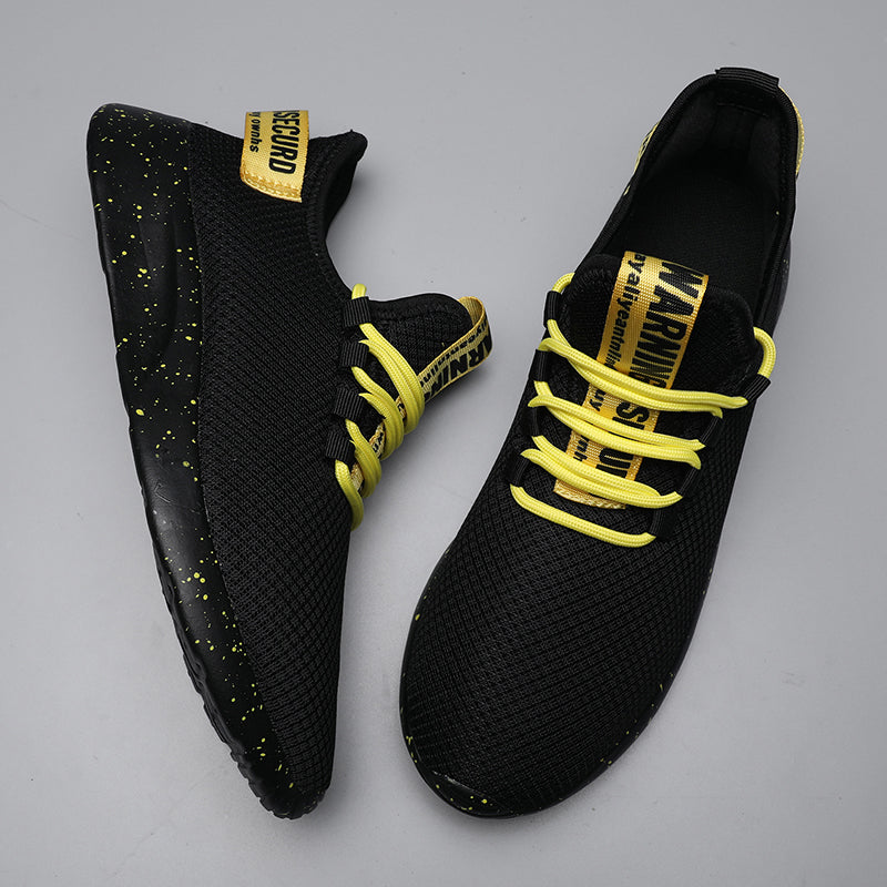 Men’s 4E Wide Mesh Walking Shoes for Tired Feet | Secure Lace-Up, Arch Support & Breathability for Long Walks