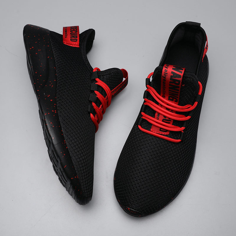 Men’s 4E Wide Mesh Walking Shoes for Tired Feet | Secure Lace-Up, Arch Support & Breathability for Long Walks