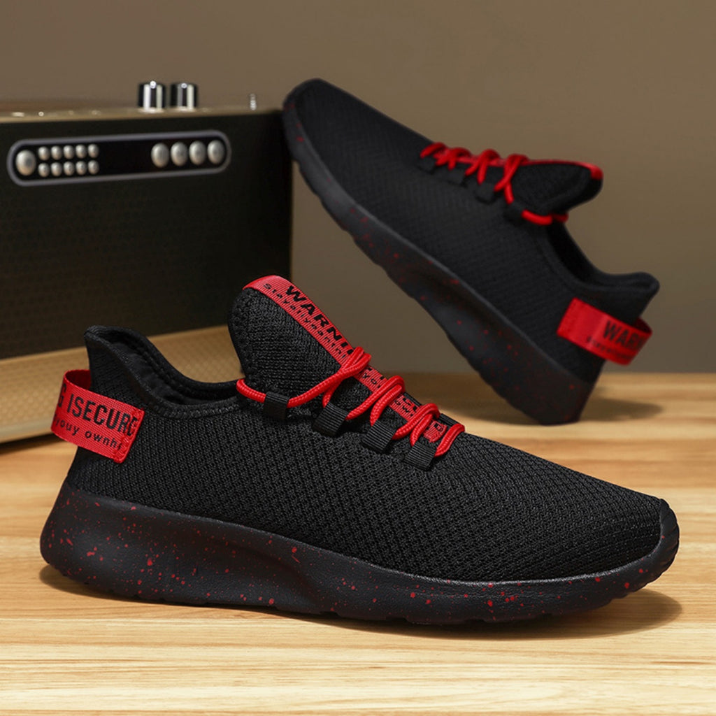 Men’s 4E Wide Mesh Walking Shoes for Tired Feet | Secure Lace-Up, Arch Support & Breathability for Long Walks
