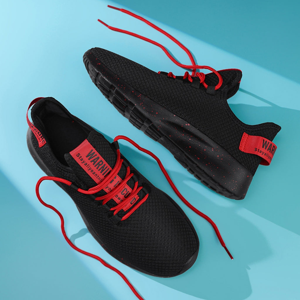 Men’s 4E Wide Mesh Walking Shoes for Tired Feet | Secure Lace-Up, Arch Support & Breathability for Long Walks