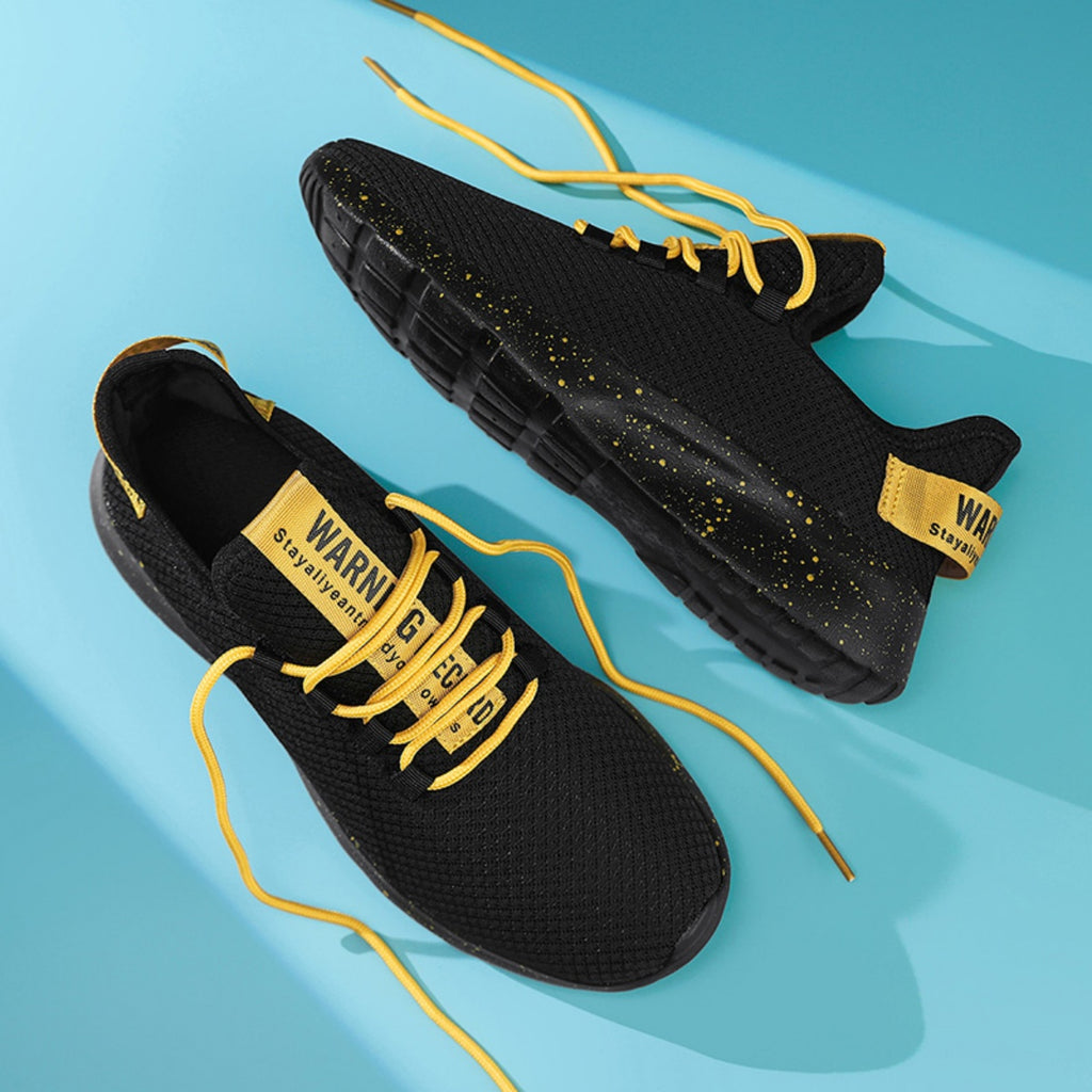 Men’s 4E Wide Mesh Walking Shoes for Tired Feet | Secure Lace-Up, Arch Support & Breathability for Long Walks