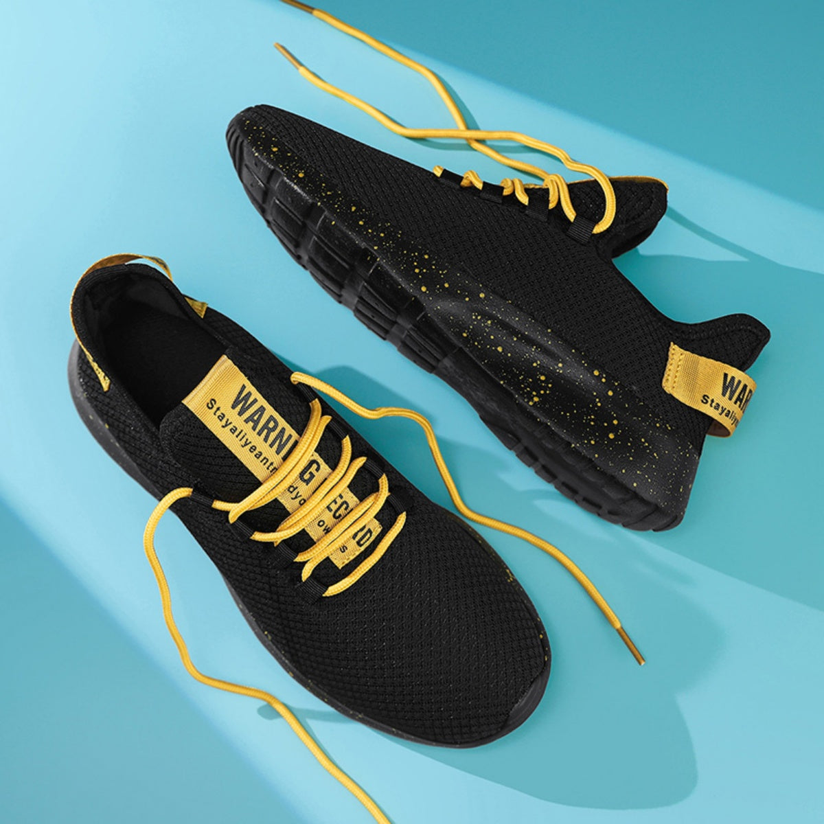 Men’s 4E Wide Mesh Walking Shoes for Tired Feet | Secure Lace-Up, Arch Support & Breathability for Long Walks