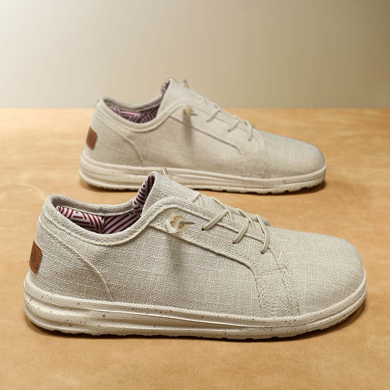 Men's Mesh Walking Shoes - Lace-Up, Breathable, Wide Toe Box with Arch Support（副本）