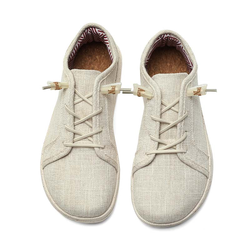 Men's Mesh Walking Shoes - Lace-Up, Breathable, Wide Toe Box with Arch Support（副本）