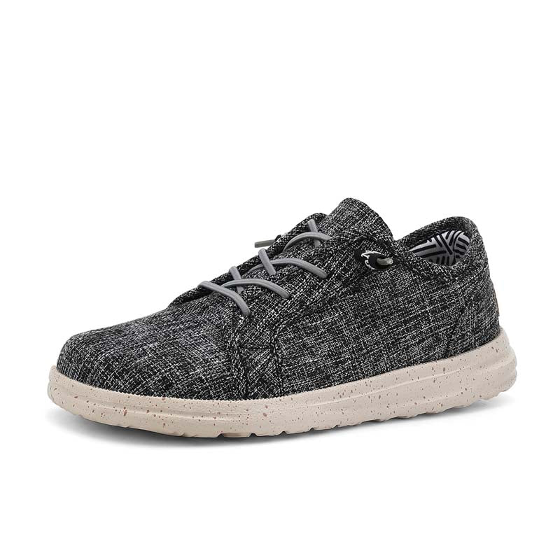Men's Mesh Walking Shoes - Lace-Up, Breathable, Wide Toe Box with Arch Support（副本）