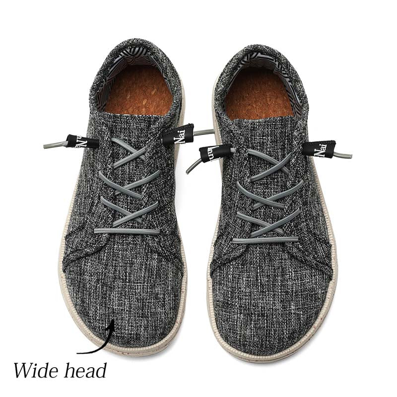Men's Mesh Walking Shoes - Lace-Up, Breathable, Wide Toe Box with Arch Support（副本）