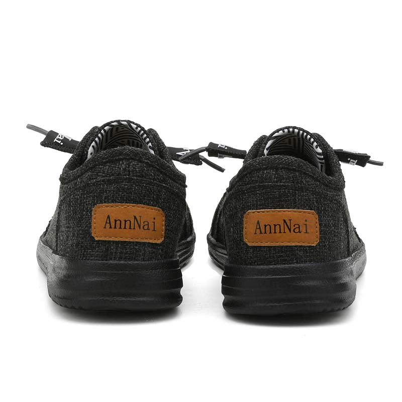 Men's Mesh Walking Shoes - Lace-Up, Breathable, Wide Toe Box with Arch Support（副本）