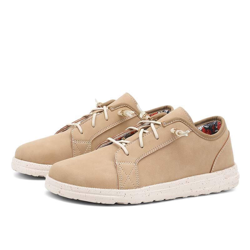 Men's Mesh Walking Shoes - Lace-Up, Breathable, Wide Toe Box with Arch Support（副本）