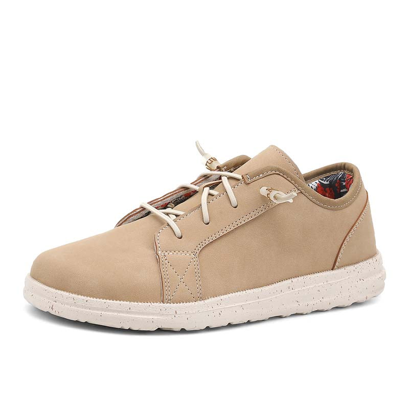 Men's Mesh Walking Shoes - Lace-Up, Breathable, Wide Toe Box with Arch Support（副本）