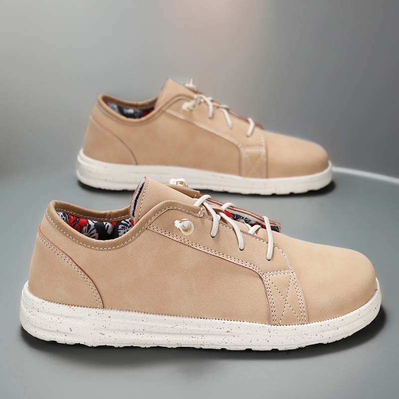 Men's Mesh Walking Shoes - Lace-Up, Breathable, Wide Toe Box with Arch Support（副本）