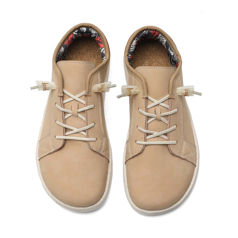 Men's Mesh Walking Shoes - Lace-Up, Breathable, Wide Toe Box with Arch Support（副本）