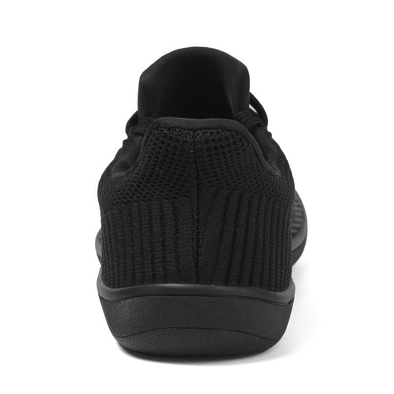 Men's Mesh Walking Shoes - Lace-Up, Breathable, Wide Toe Box with Arch Support