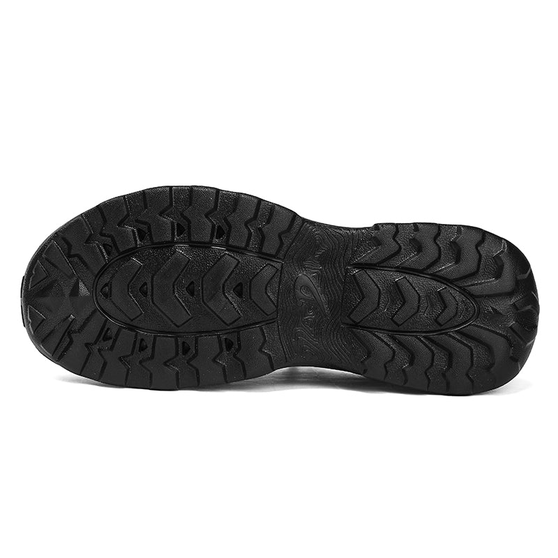 Men's Mesh Walking Shoes - Lace-Up, Cushioned, Wide Toe Box with Arch Support