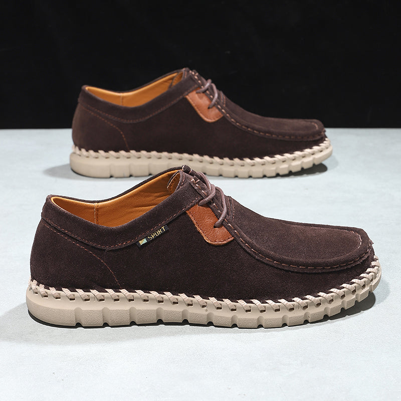⏰Last Day!50% OFF 🔥Men's Easy Breezy Slip On Loafers | Foam-Cushioned Footbed, Ultra-Lightweight Flex, Breathable, Wide Toe Box for Casual Walking, Travel Ready
