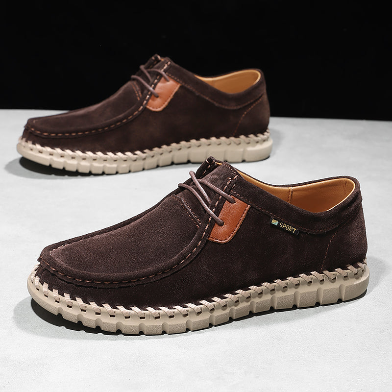 ⏰Last Day!50% OFF 🔥Men's Easy Breezy Slip On Loafers | Foam-Cushioned Footbed, Ultra-Lightweight Flex, Breathable, Wide Toe Box for Casual Walking, Travel Ready
