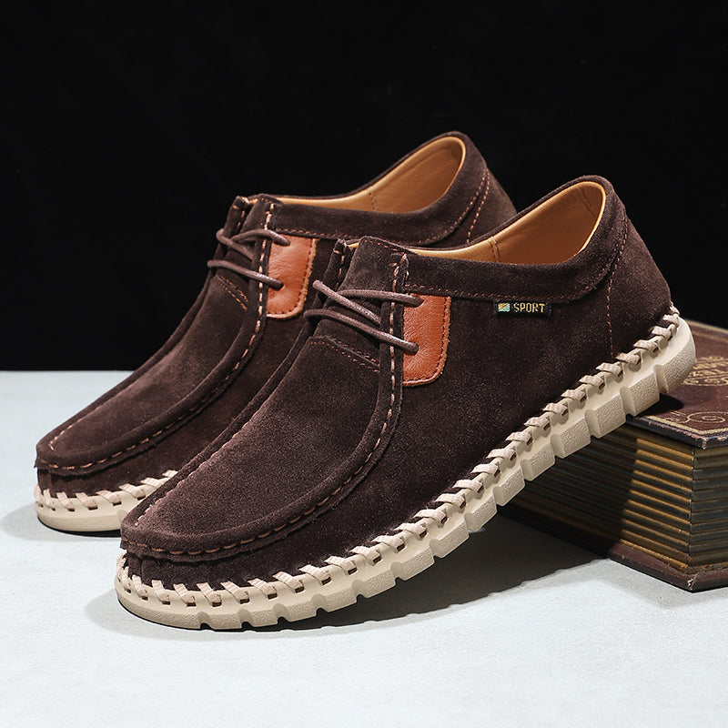 ⏰Last Day!50% OFF 🔥Men's Easy Breezy Slip On Loafers | Foam-Cushioned Footbed, Ultra-Lightweight Flex, Breathable, Wide Toe Box for Casual Walking, Travel Ready