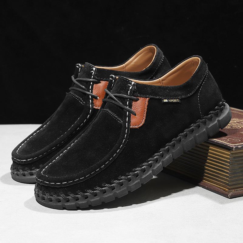 ⏰Last Day!50% OFF 🔥Men's Easy Breezy Slip On Loafers | Foam-Cushioned Footbed, Ultra-Lightweight Flex, Breathable, Wide Toe Box for Casual Walking, Travel Ready
