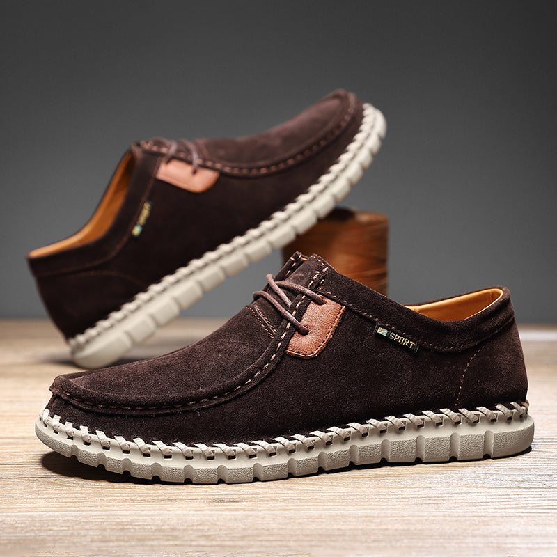 ⏰Last Day!50% OFF 🔥Men's Easy Breezy Slip On Loafers | Foam-Cushioned Footbed, Ultra-Lightweight Flex, Breathable, Wide Toe Box for Casual Walking, Travel Ready