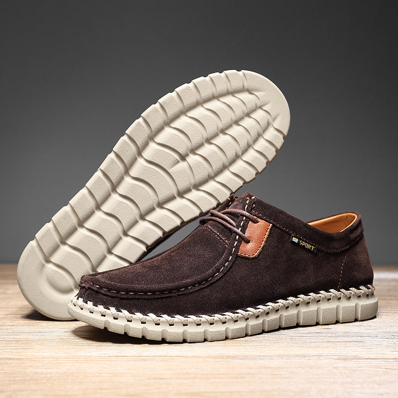 ⏰Last Day!50% OFF 🔥Men's Easy Breezy Slip On Loafers | Foam-Cushioned Footbed, Ultra-Lightweight Flex, Breathable, Wide Toe Box for Casual Walking, Travel Ready