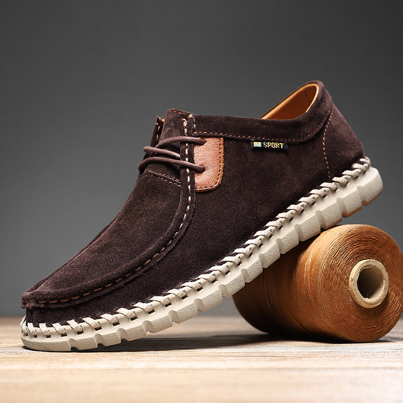 ⏰Last Day!50% OFF 🔥Men's Easy Breezy Slip On Loafers | Foam-Cushioned Footbed, Ultra-Lightweight Flex, Breathable, Wide Toe Box for Casual Walking, Travel Ready