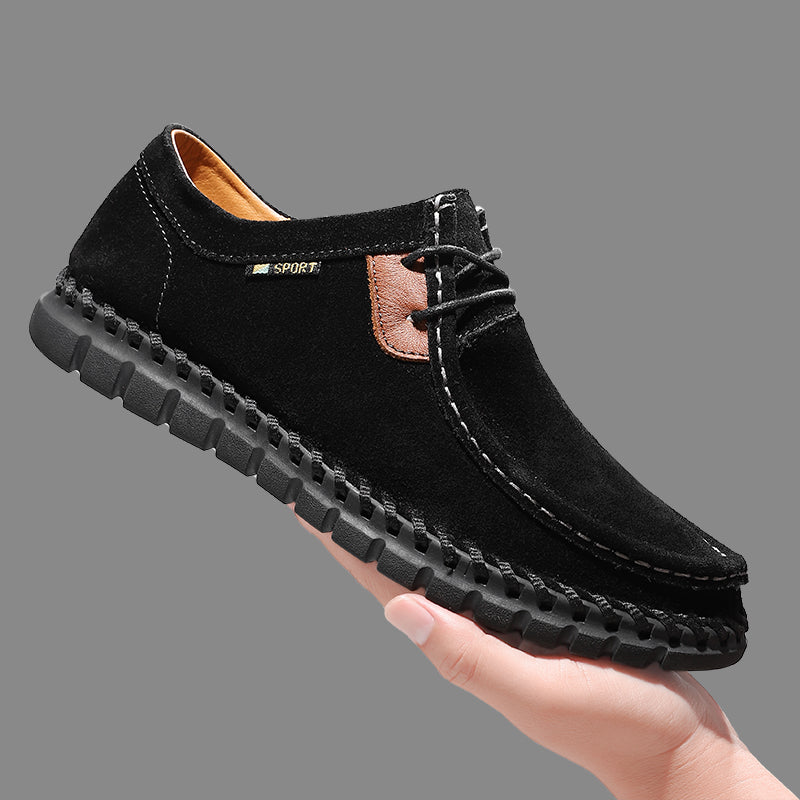 ⏰Last Day!50% OFF 🔥Men's Easy Breezy Slip On Loafers | Foam-Cushioned Footbed, Ultra-Lightweight Flex, Breathable, Wide Toe Box for Casual Walking, Travel Ready